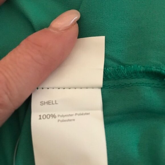 NWT Cupshe Women's Kelly Green Crochet Backless Lace-Up Maxi Dress Size Large - Picture 11 of 13